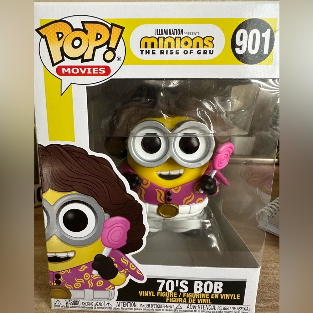 MINIONS 70’s bob funko pop